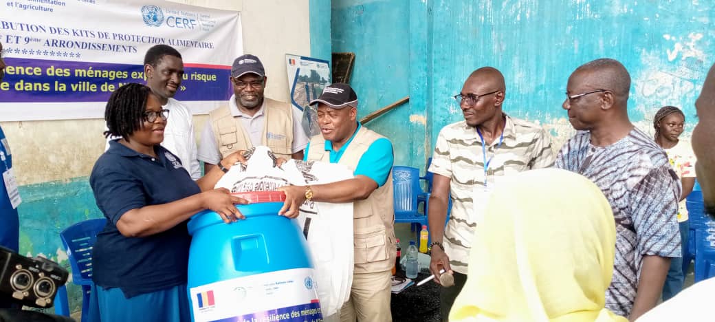 Dans le cadre du Projet de renforcement de la résilience des ménages exposés au risque d’inondation fluviale financé par le <a href="/UNCERF/">CERF - The UN's emergency fund</a>, <a href="/FaoTchad/">FAO au Tchad</a> a déclenché des actions Anticipatoires dans le 7e &amp; 9e arrondissements de N'Djaména.