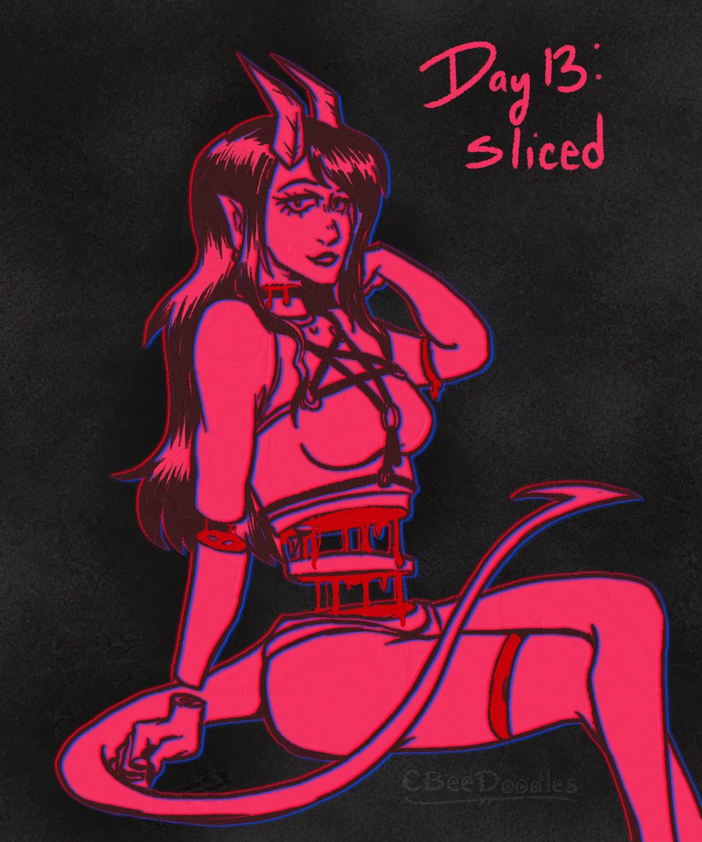 CBeeDoodles's tweet image. GORETOBER DAY 13: SLICED
#goretober #inktober2024 #sliced