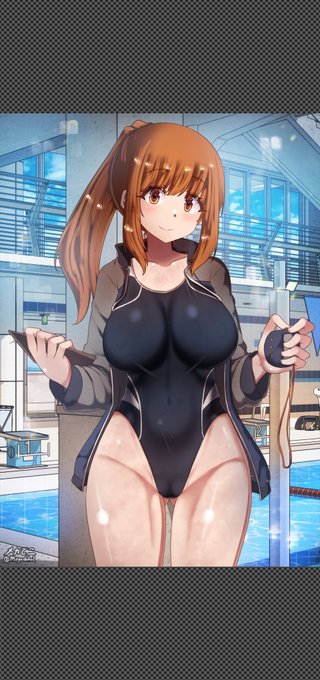 マネージャーのポニ子ちゃん🏊‍♀️

Ponytail girl in management 