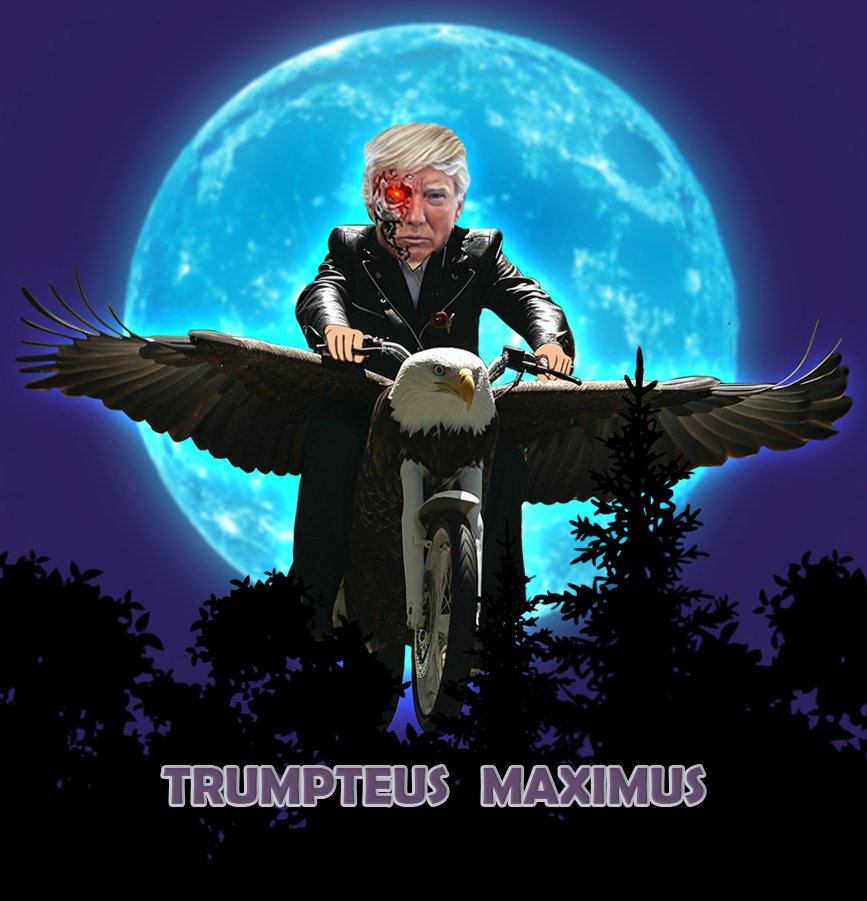 TrumpTeus's tweet photo. TrumpTeus Maximus the Nightcrawler !!!

#TRUMPTEUS https://t.co/skCenIeXwr