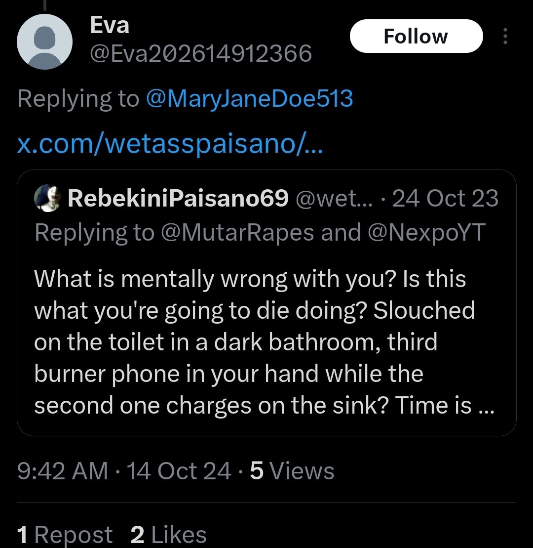 MaryJane Doe tweet media