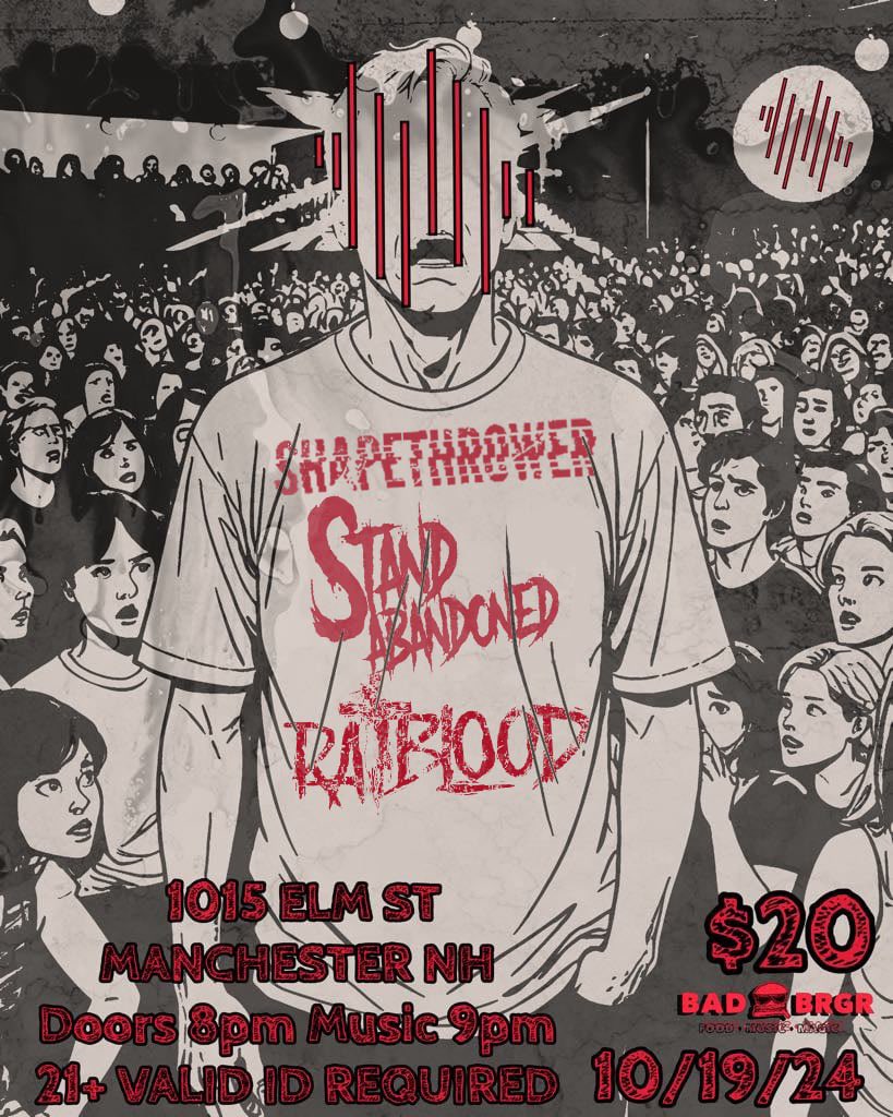 Shapethrower1's tweet photo. Saturday we rip Manchester https://t.co/PQcM3rp5Qt