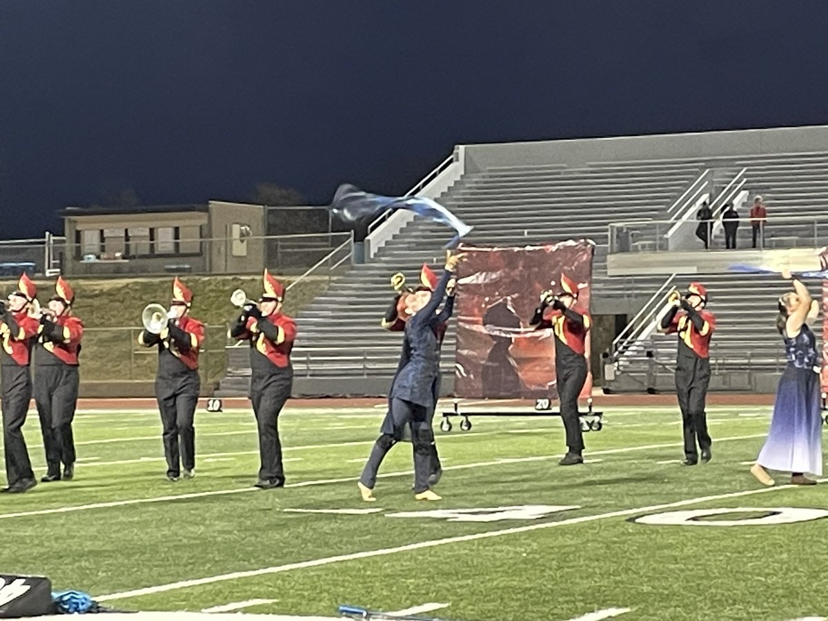 Is there Love on Mars? The Marion Marching Band is answering that question on the MMBC performance field right now!
#mmbc24