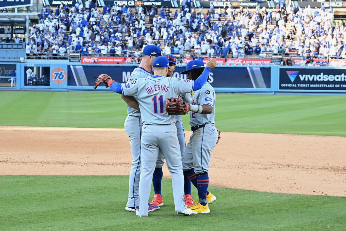 Mets's tweet photo. Earned it today 👊 #MetsWin #LGM https://t.co/tOrxVAw75T