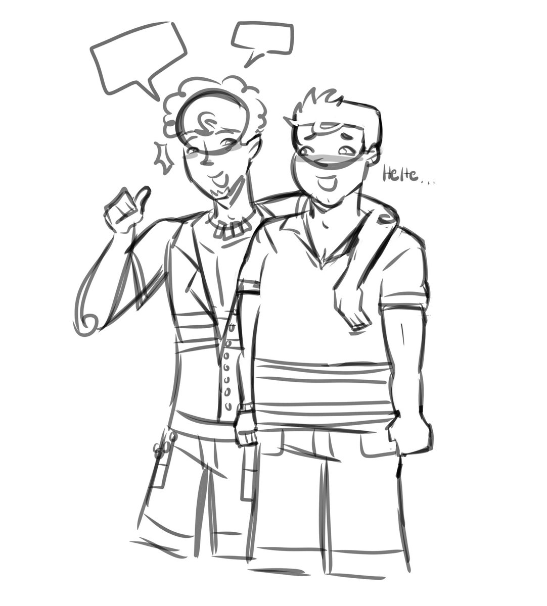 Some vicharles cuz they were pretty….suspicious this episode…(couldn’t get charle’s hair right💔