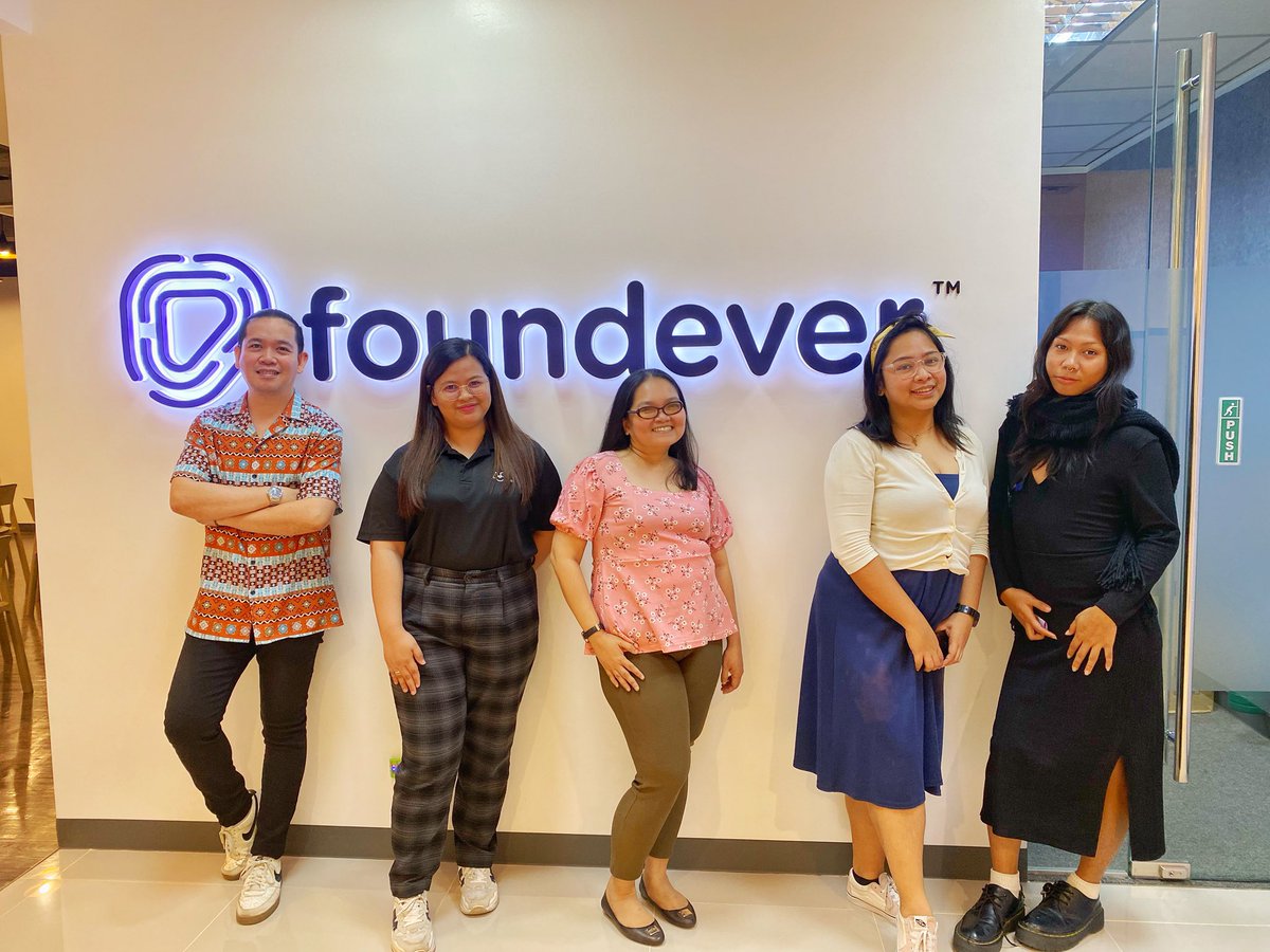 with2Ns_ian's tweet photo. Our first Monday together at the new site! Trainers, welcome aboard to Foundever, The 30th Corporate Center. #FoundeverLife #LearningTeam #trainers https://t.co/8WmKL5K4qe