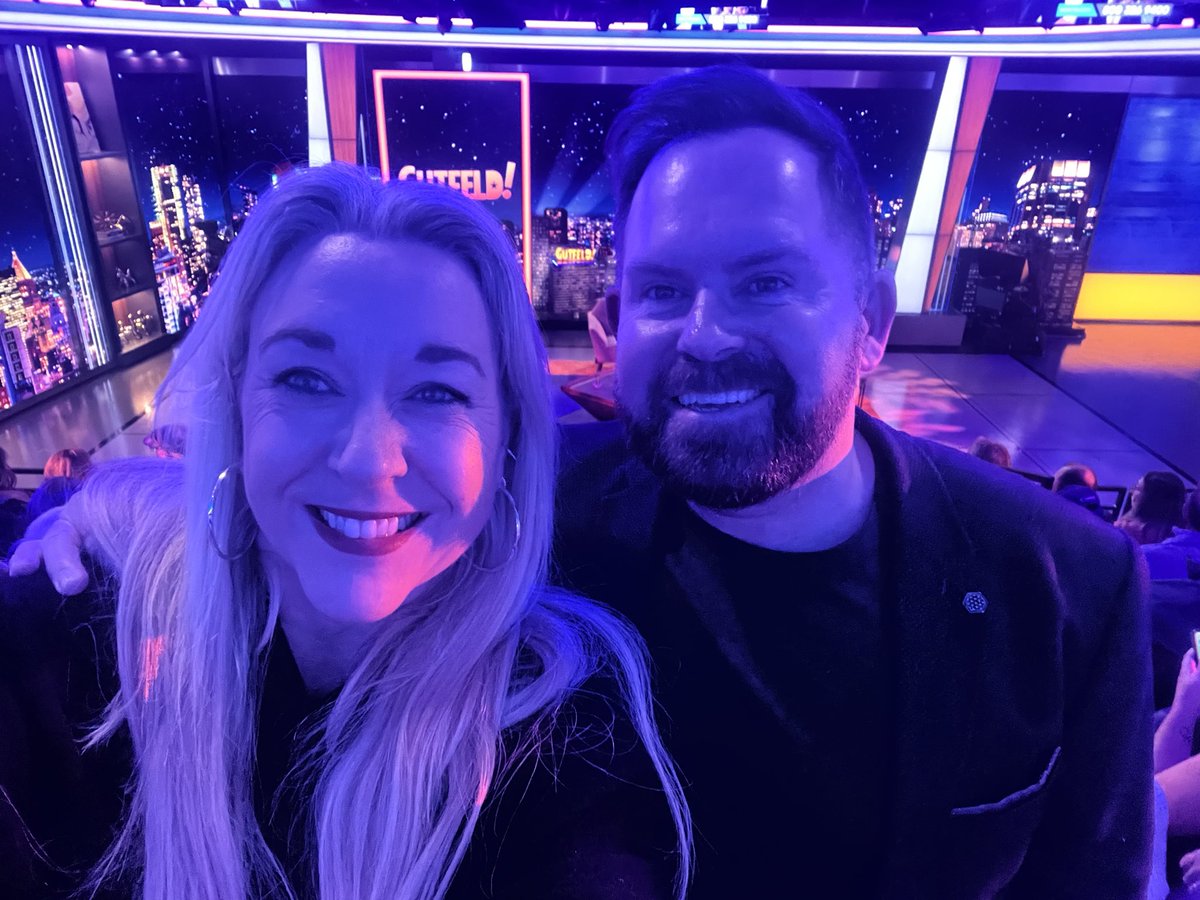 Fantastic night with <a href="/kerri_neylon/">Kerri Neylon</a> at the filming of the <a href="/Gutfeldfox/">Gutfeld!</a> show in NYC with the brilliant <a href="/greggutfeld/">GregGutfeld</a> <a href="/tomshillue/">Tom Shillue</a> <a href="/KatTimpf/">Kat Timpf</a> <a href="/joemachi/">Joe Machi</a> and <a href="/MorganOrtagus/">Morgan Ortagus</a>