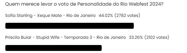 Bora votar meu povo? Se a Buiar ganhar vou distribuir assinatura SelfCare e ainda sorteio 5 looks Atrixo pra vcs
riowebfest.net/voto-popular-p…

SW e PA oq tenho a ver?