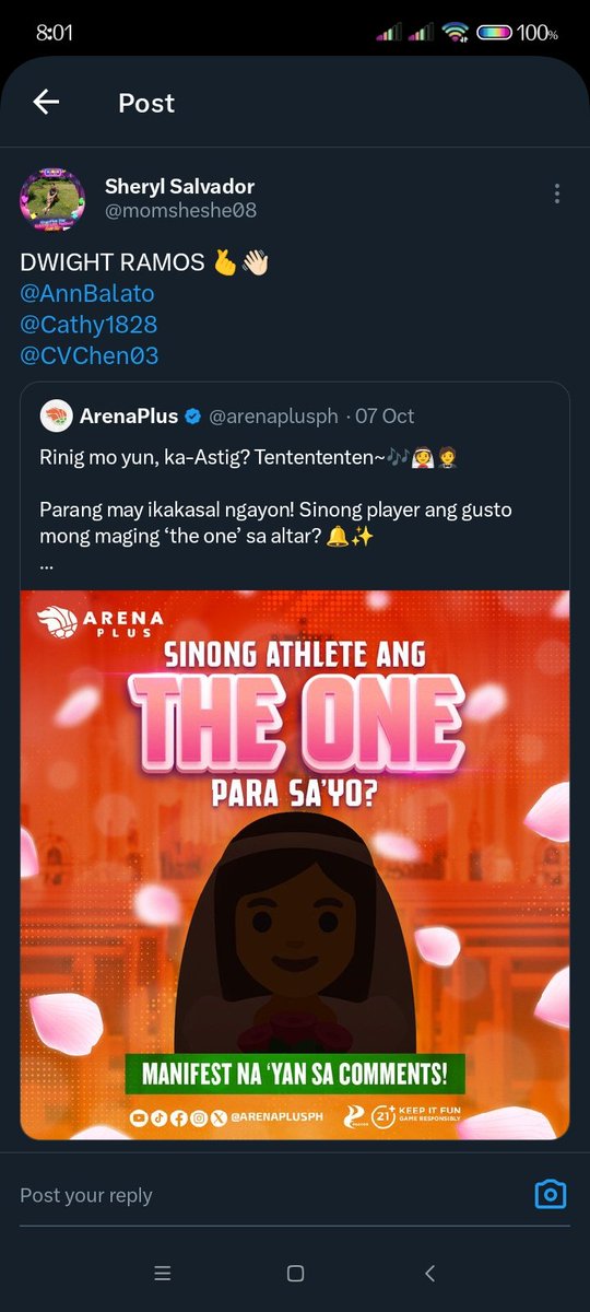 sweetybonanza08's tweet image. Done Astig👋🏻🙌🏻
#ArenaPlusPH #AstigSaSports
#KasamaKaSaPanalo