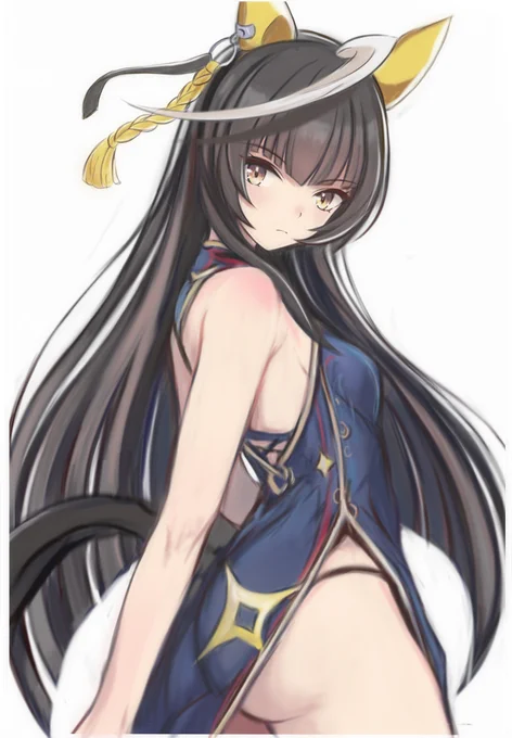 チャイナらいとおさん描いた。 