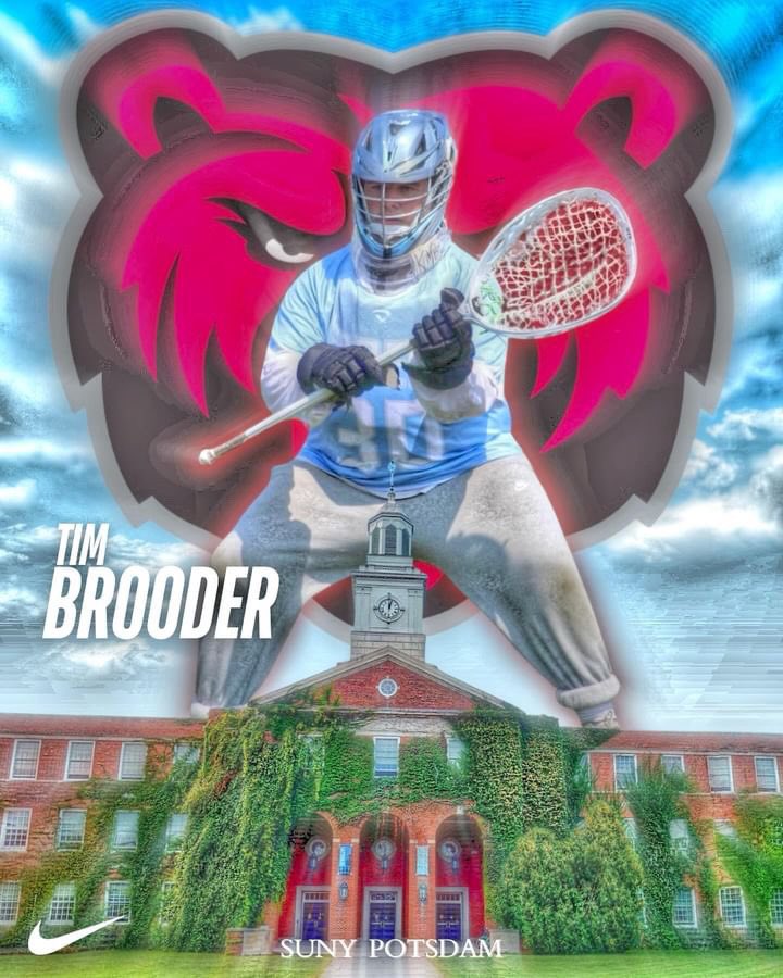 TimBrooder's tweet photo. I am proud to announce my verbal commitment to SUNY Potsdam @LHS_Athletics1 @PerformaxLax @PerformaxSports @Section6Lax https://t.co/on8bK7snba