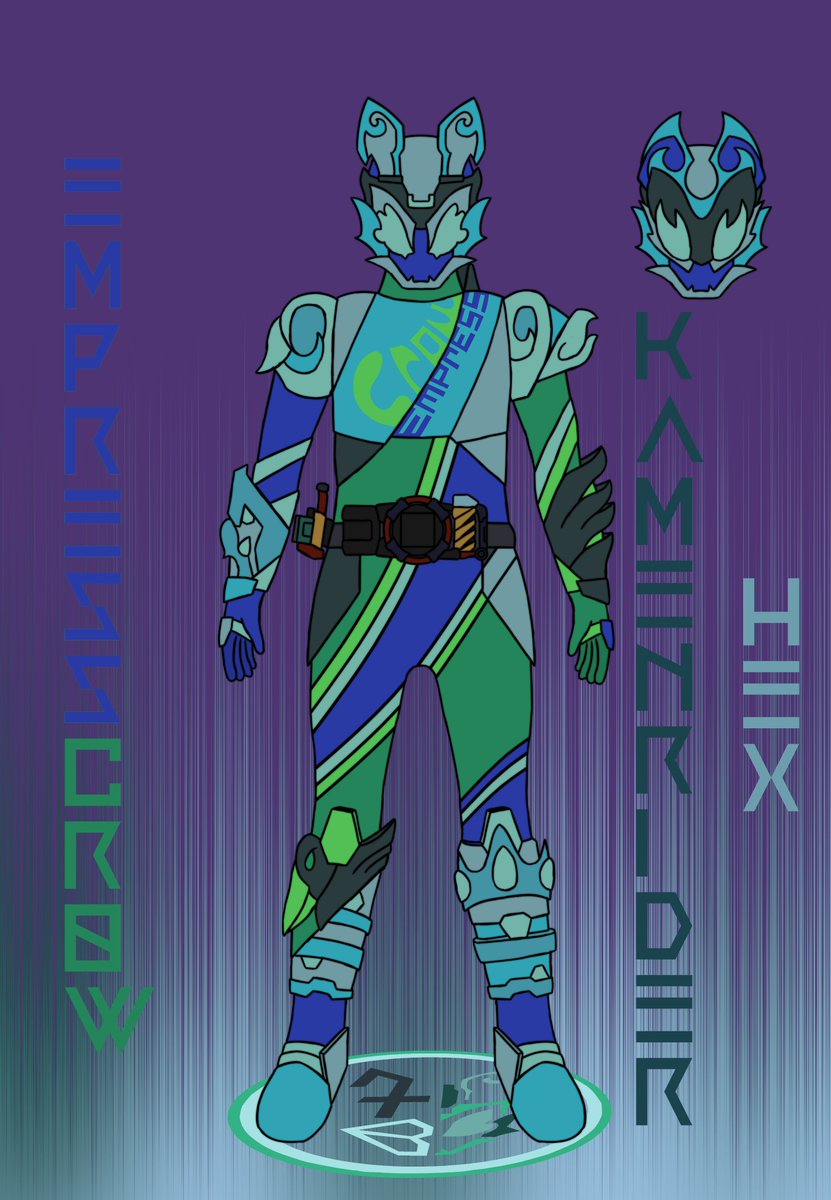 Mr_Memerald's tweet photo. Part two and the non-canon Rider is obvious. I like making my job harder apparantely.

#KamenRider #fanart https://t.co/Ja571WuxBk