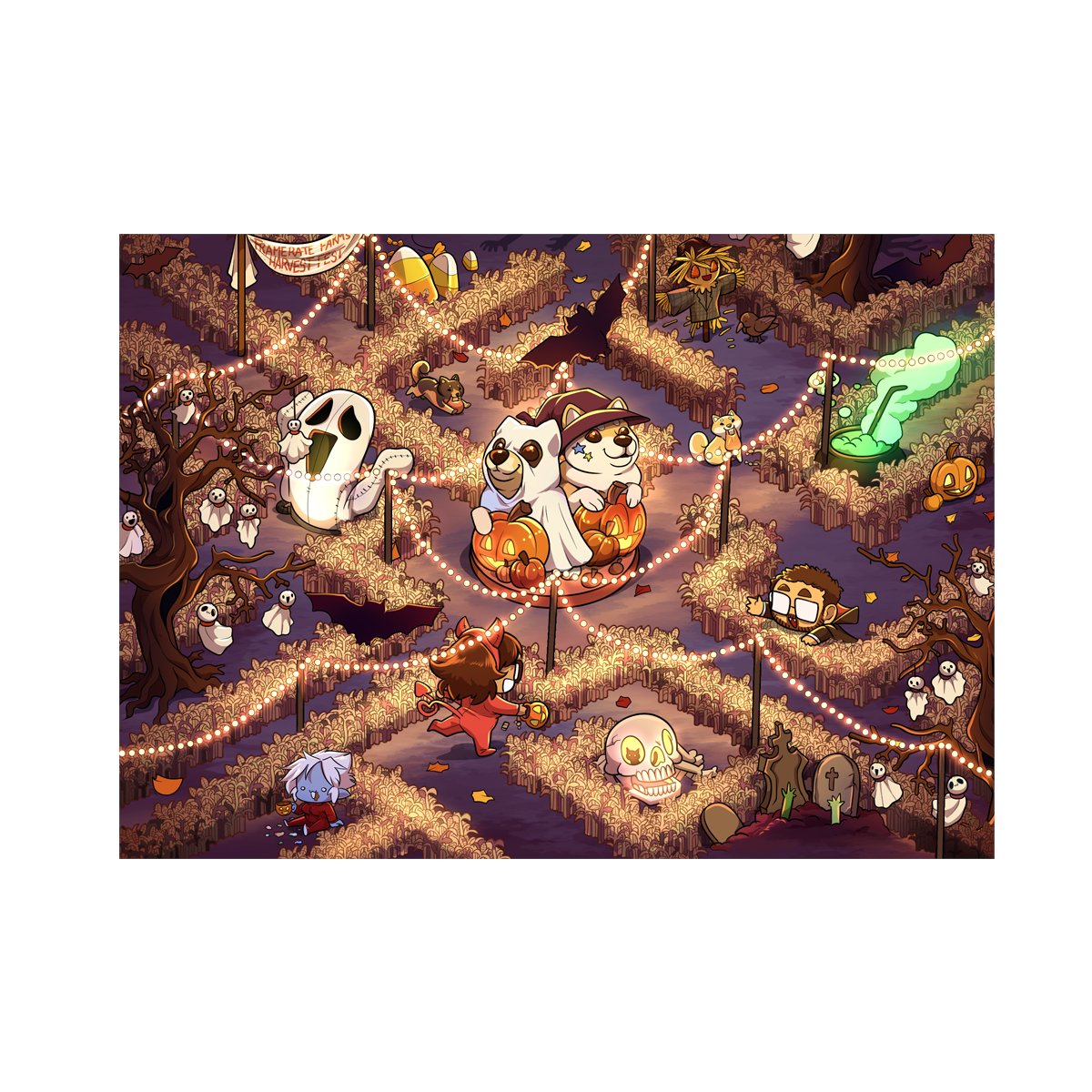 Our Halloween 2024 Mini Print is available now through the end of the month!

Trick or Treat your self!

frameratemerch.com/products/mini-…