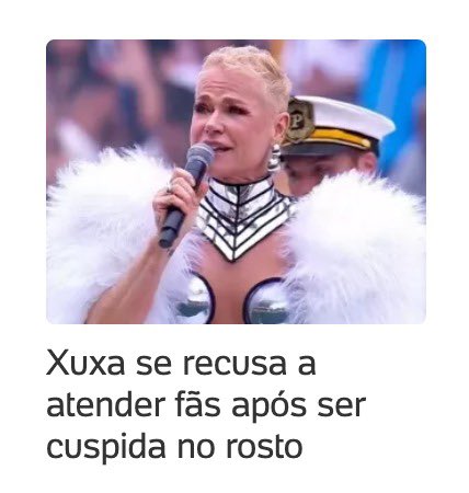 Quem fez esse título foi a pessoa que cuspiu?