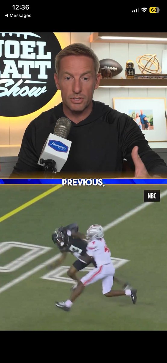 brownbear87's tweet photo. @CFBONFOX @joelklatt lol okay Joel. https://t.co/6AkrLOSwbL