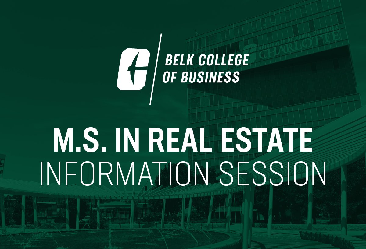 Charlotte's Childress Klein Center for Real Estate tweet media