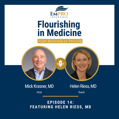 KNN colleague Mick Krasner, MD, hosts the podcast “Flourishing in Medicine: From Surviving to Thriving.” 

Listen to this episode with Dr. Helen Reiss on empathy, recognizing the human needs of healthcare workers and her journey in #medicine: bit.ly/3BAhhLB