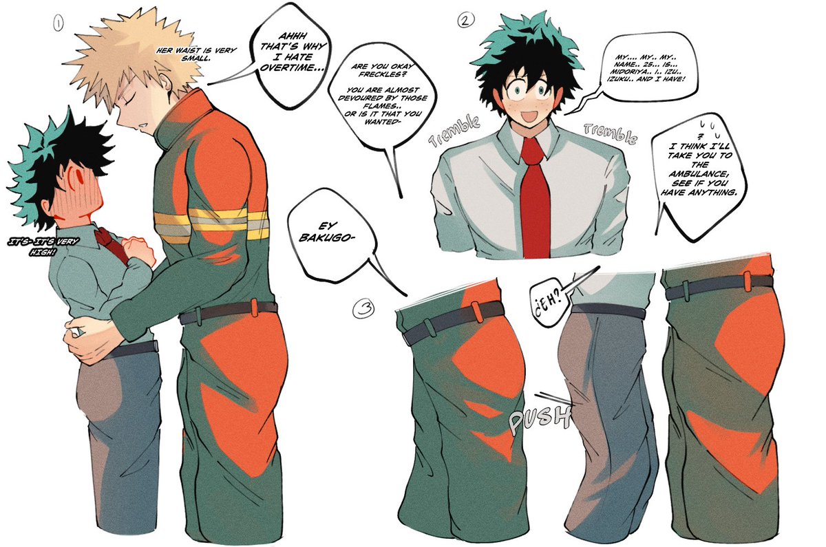 _komilk's tweet photo. epilogue AU #BKDK
We already know who fell in love first, will the hot firefighter manage to fall in love?

(I would make a complete volume, but with two hands the work is hard) https://t.co/1mPKlxkbNH