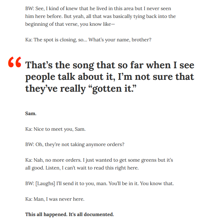 BennysAsianEra_'s tweet photo. Horrible, horrible horrible news about Ka. it's rare to have a figure so uniformly beloved by a community and  agreeably great at his craft. 

I'm always thinking about this Armand Hammer interview from '14 that Ka happened to walk in on. very telling as to how his peers see him https://t.co/CozmLJhVJZ