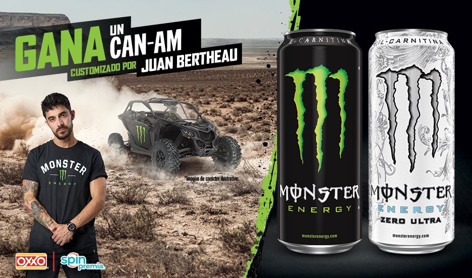 🚨El <a href="/JuanBertheau/">Berthungas 5000</a> customizó un Can Am full Monster y puede ser tuyo 👉 averigua cómo ganártelo en Monsterenergy.com  💨💨