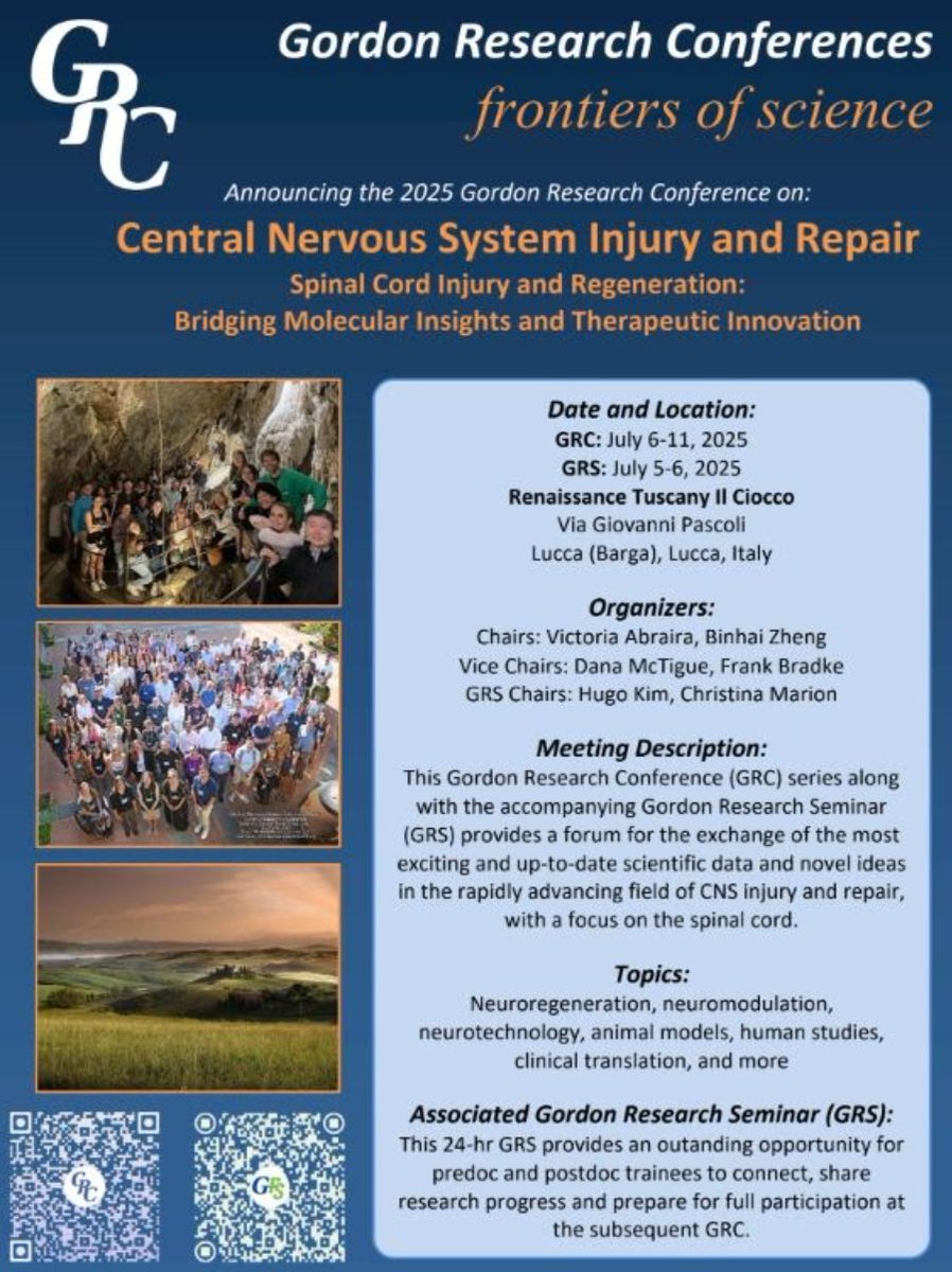 Spinal cord injury researchers, mark your calendars! The CNS Injury &amp; Repair GRC is coming to Tuscany, July 6-11, 2025. Explore cutting-edge spinal cord injury research. Registration is now open for this premier scientific event. Network with field leaders! #sciGRC2025