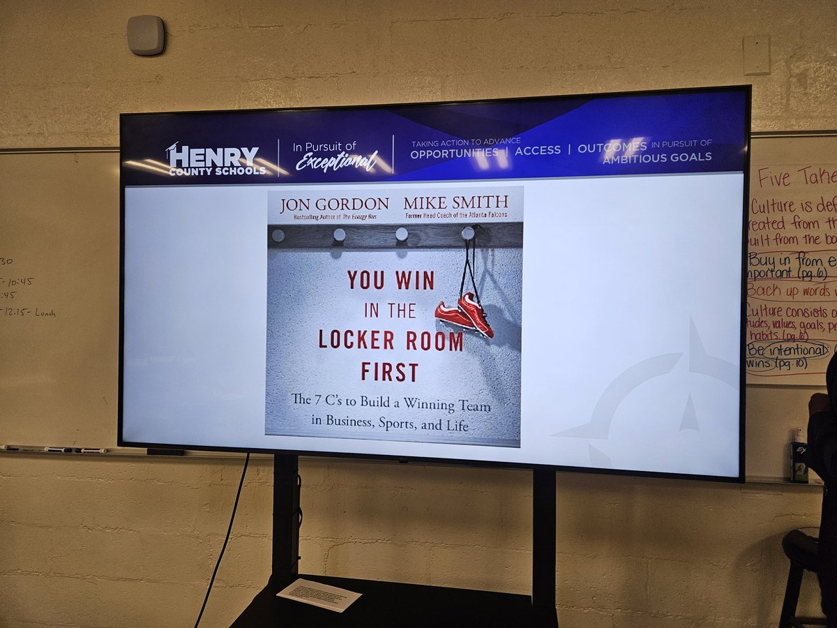 stacyrsalter's tweet image. So many great takeaways from our book study during ASPIRE today.  #Accountability #Insync #Culture