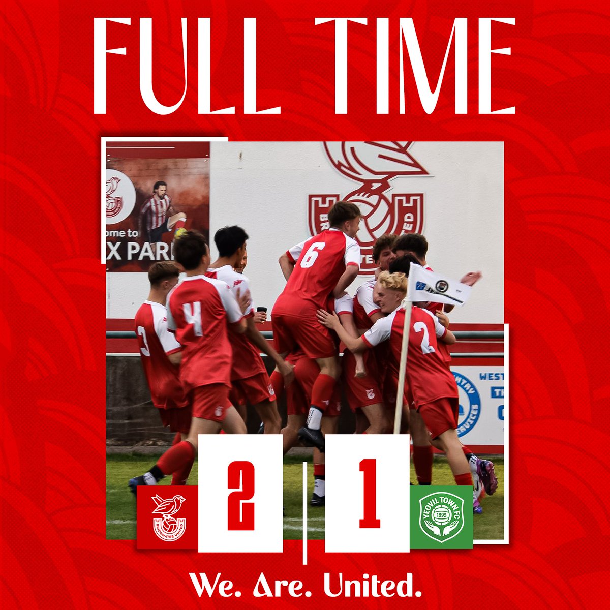 ⏱️ 𝐅𝐮𝐥𝐥 𝐓𝐢𝐦𝐞

Goals from Hopwood and Hansford send the young Robins through to the next round of the FA Youth Cup 🤩🔥

2-1 || #WeAreUnited 🟥