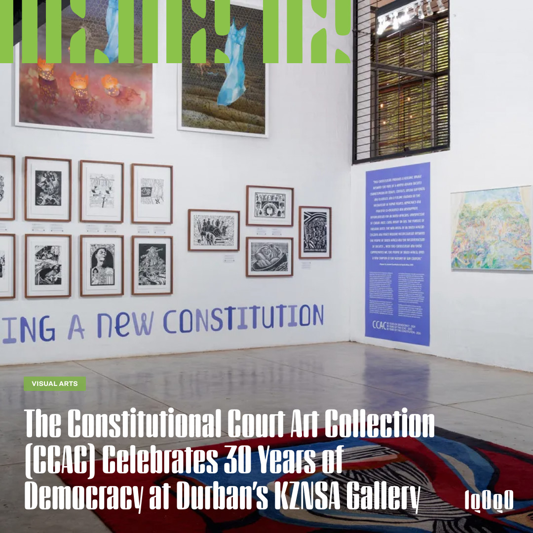 The Constitutional Court Art Collection has curated an exciting show to honour our nation's 30th year of freedom. Featuring a collection of masterpieces, the Durban leg of the exhibition is on at the KZNSA Gallery right now!

bit.ly/4eBxZJa