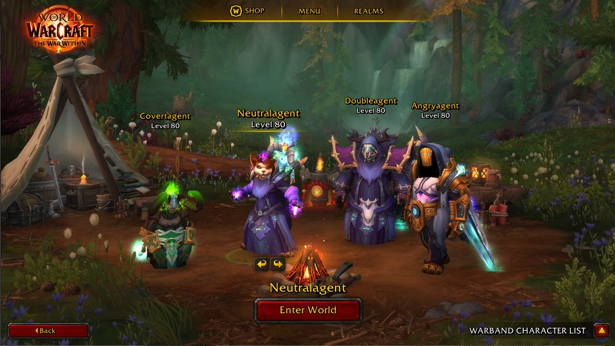 NeutralAgent's tweet photo. Got my 4th Neutral factioned character to max (Mage) for the War Within, next two will be a bit since they are still sitting at 70. 🐼 @Warcraft #Warcraft #TheWarWithin #ForTheNeutral
https://t.co/K204CDmBKB https://t.co/nED3B0EBPR
