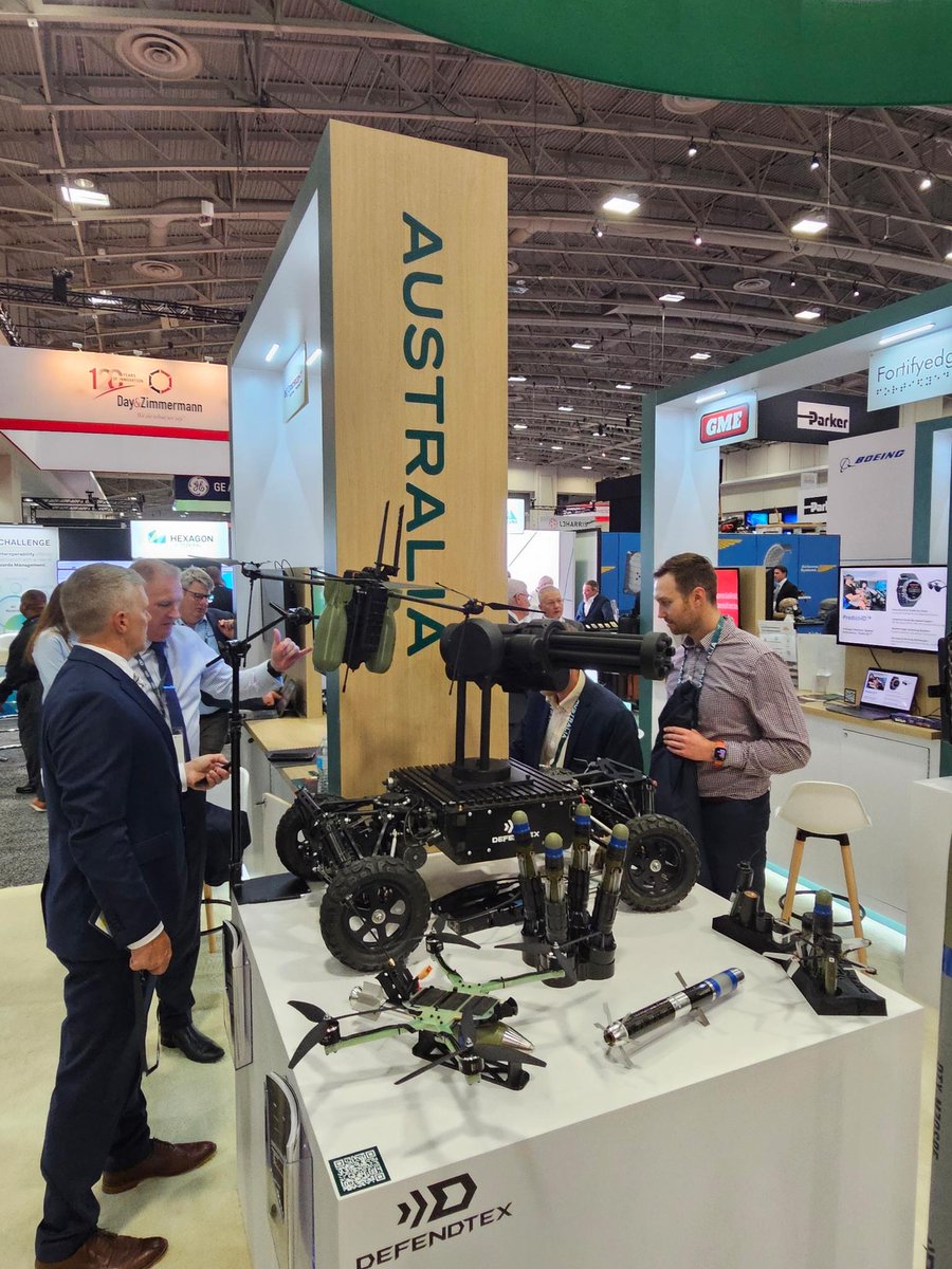 DefendTex's tweet photo. If you're heading to Association of the United States Army - AUSA this week, call in and see DefendTex at the Team Defence Australia Stand - Hall D #6013.
#DefendTex #DTX #AUSA #AUSA2024 #Defence #Defense #TeamDefenceAustralia
@AUSAorg
@DefenceAust @DeptofDefense @dfat https://t.co/mkKCWVRNlK