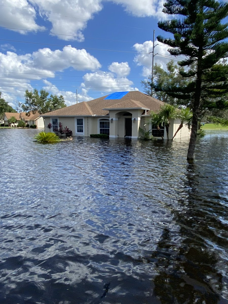 UPDATE: Some new images to show just how severe the flooding is in the Silver Oaks community in southeast Pasco County. 

Transformers and other <a href="/DukeEnergy/">Duke Energy</a> infrastructure remain underwater.

Electricity and water do not mix. We cannot energize this area until the water recedes.