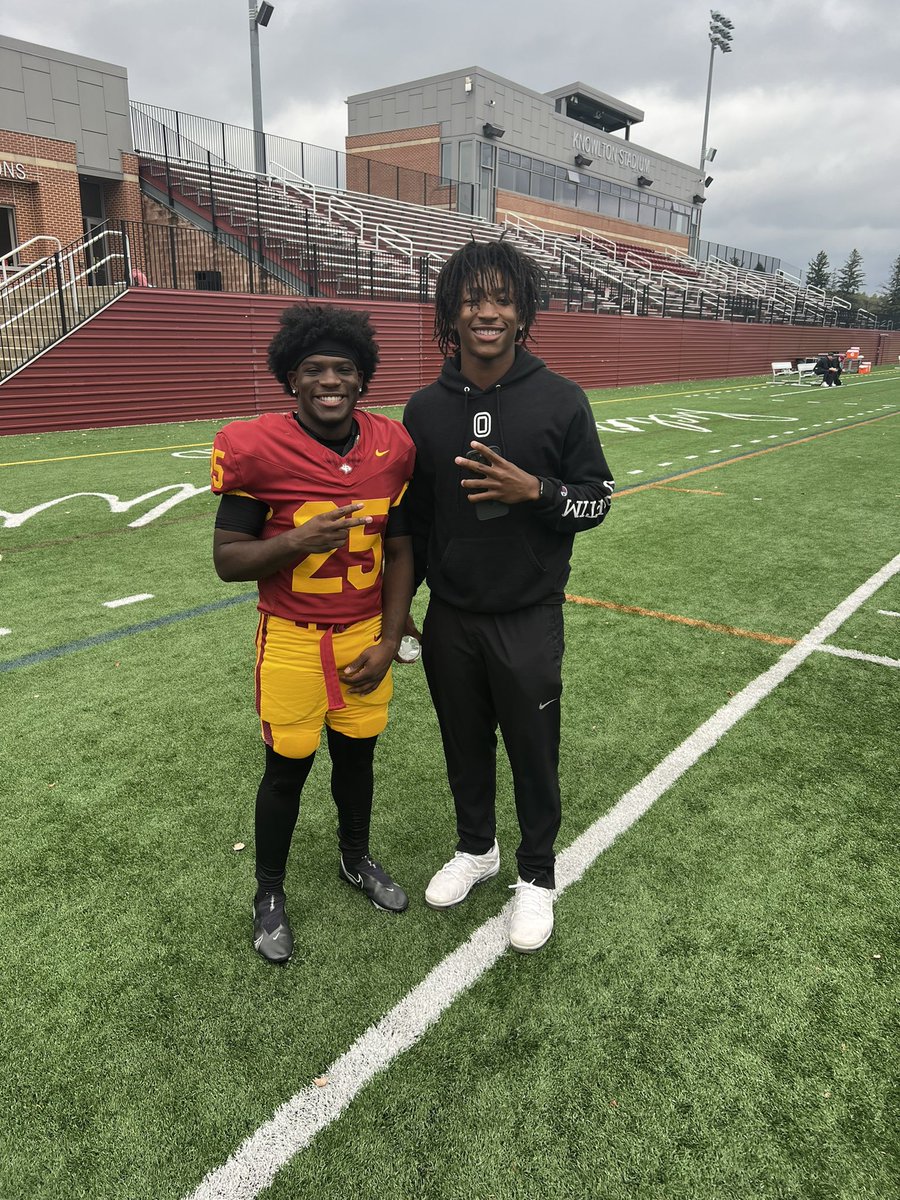 Thank you <a href="/CoachJPont/">John Pont</a>, <a href="/CoachSmith67/">Roseanna Smith</a> for my official recruitment visit. The future is bright for <a href="/Yeo_Football/">Oberlin Football</a>. Also great seeing, my guy, <a href="/CJCooperII/">Christopher “CJ” Cooper II</a> in action! Keep working! <a href="/bowdonrecruits/">Bowdon High School Football/Athlete Recruiting</a> <a href="/Coach_Yarb/">Brad Yarbrough</a> <a href="/CoachMorgan63/">Blake Morgan</a> <a href="/RecruitGeorgia/">Recruit Georgia</a> <a href="/HSM_WestGA/">Hometown Sports Media</a> <a href="/WGASportsNation/">West Georgia Sports-Nation</a> <a href="/GradickSports/">Gradick Sports</a>