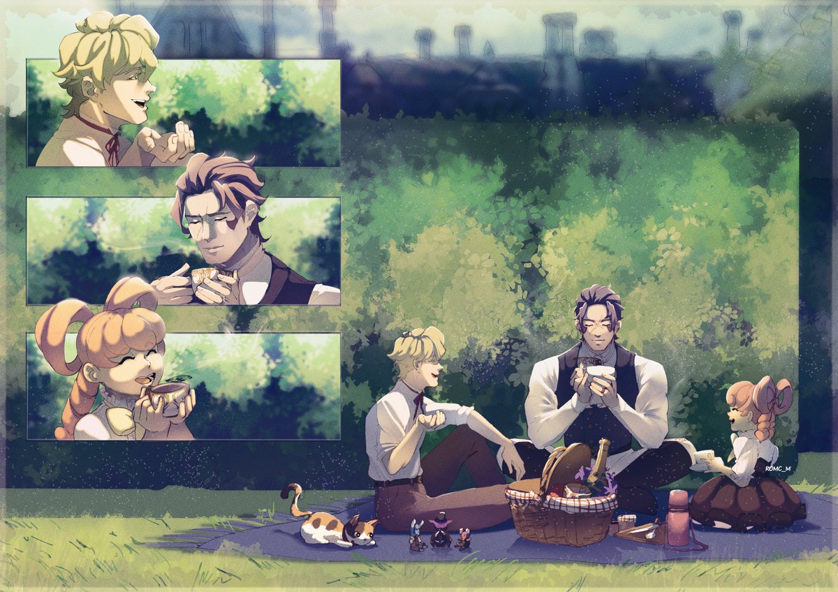 [ DGS/TGAA ]
my full piece for the <a href="/vanlockzine/">LA BELLE EPOQUE 🍷🎻 A Vanlock Fanzine</a> !!! leftovers will begin soon so if you want another chance at grabbing it, it's coming <3