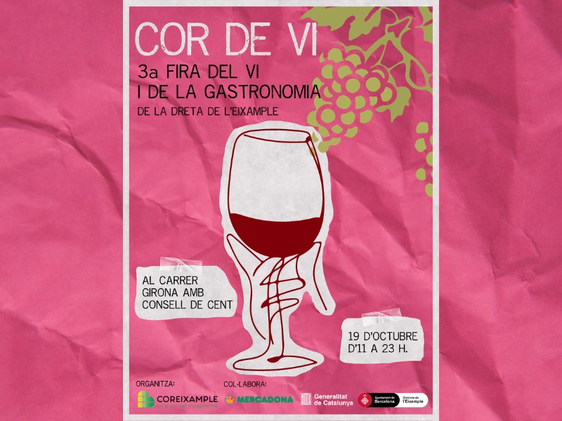 El próximo 19 de octubre estaremos en la feria del vino y la gastronomía #CordeVi en #Barcelona. ¡Te esperamos!
En oculto @coreixample