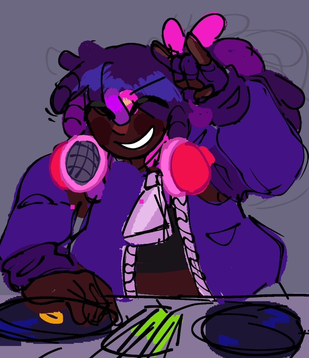 Cosmillier's tweet image. groovin&apos;!! #ocart #originacharacterart