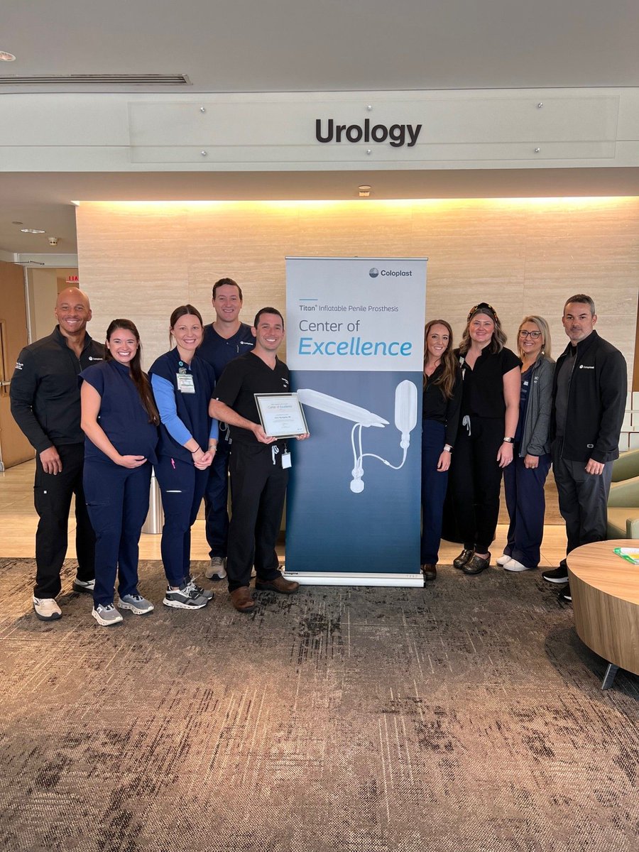 UAB Urology (@uaburology) on Twitter photo Congrats to <a href="/adam_baumgarten/">Adam Baumgarten</a> for being named a Center of Excellence by <a href="/Coloplast_MD/">Coloplast Interventional Urology</a> for inflatable penile prosthesis surgery - the first in Alabama to achieve this designation! It marks the highest level of training and experience with Coloplast Penile Prosthesis. <a href="/UABHeersink/">UAB Heersink School of Medicine</a> Congrats to <a href="/adam_baumgarten/">Adam Baumgarten</a> for being named a Center of Excellence by <a href="/Coloplast_MD/">Coloplast Interventional Urology</a> for inflatable penile prosthesis surgery - the first in Alabama to achieve this designation! It marks the highest level of training and experience with Coloplast Penile Prosthesis. <a href="/UABHeersink/">UAB Heersink School of Medicine</a>