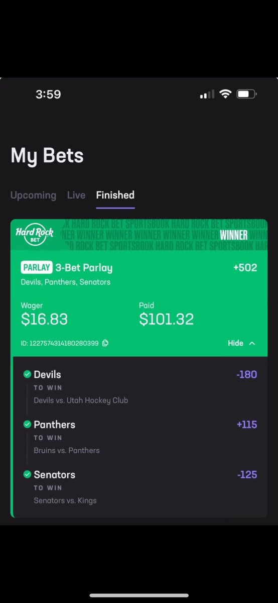 Sees8Sees's tweet photo. 3-0 on this afternoons NHL slate let’s keep this going 
All picks are in my discord link in bio 
ALL PICKS ARE FREE https://t.co/hrTUmNI67J