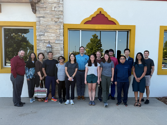 KURadonc's tweet photo. The fall resident retreat took place at Activate in Overland Park, where our Medical Physics and Radiation Oncology residents came together for a day of fun and team building.  #ResidentLife #MedicalPhysics #RadiationOncology #TeamBuilding #FallRetreat #OverlandPark #ActivateKC #KMachos