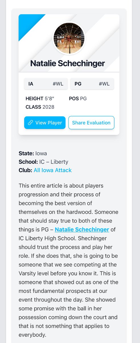 dsschechinger's tweet image. Thanks for the write up on Nat!
@LibertyHS_GBkb 
#freshmenseason