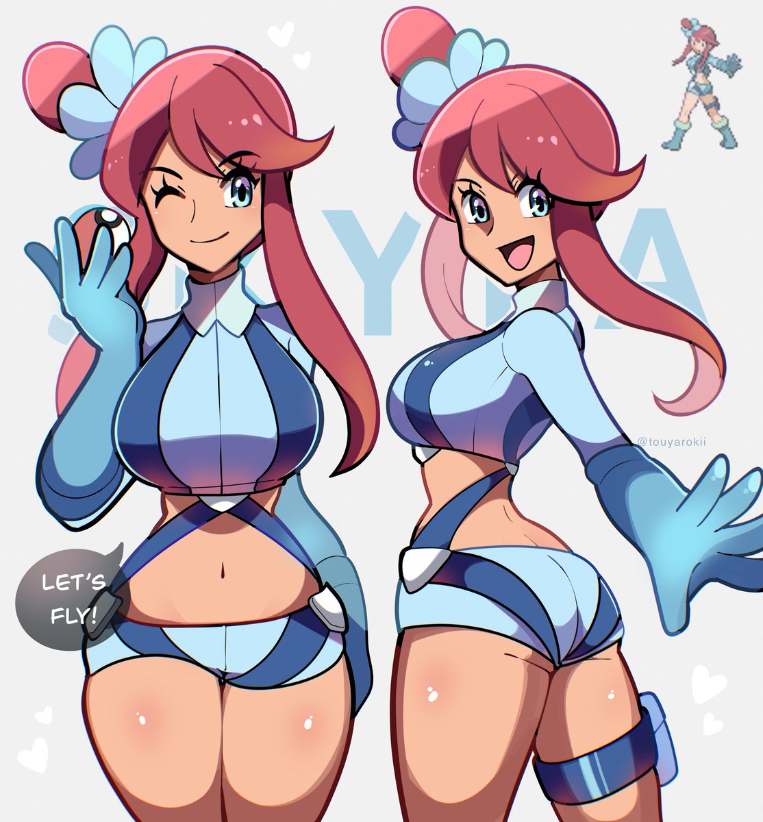 Skyla the Latina Pokemon queen 😳