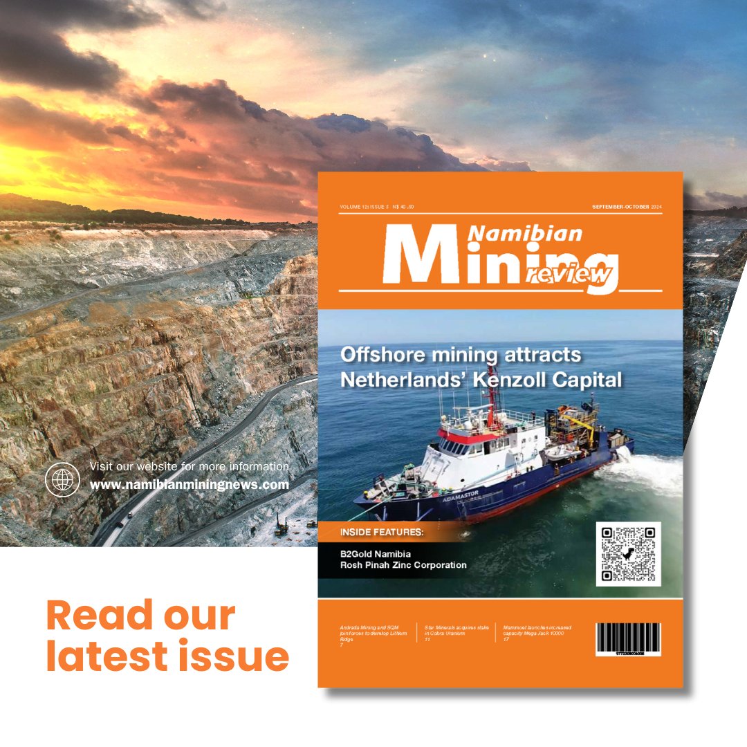 NAM_MiningNews's tweet photo. Dive into the latest issue filled with captivating articles, expert analysis, and updates on the mining landscape. Get your FREE copy now and stay ahead of the game: https://t.co/9bfeBLfsth
#Namibia #MiningMagazine #IndustryInsights #StayInformed #NamibiaMiningReview https://t.co/i3TcLzDit0