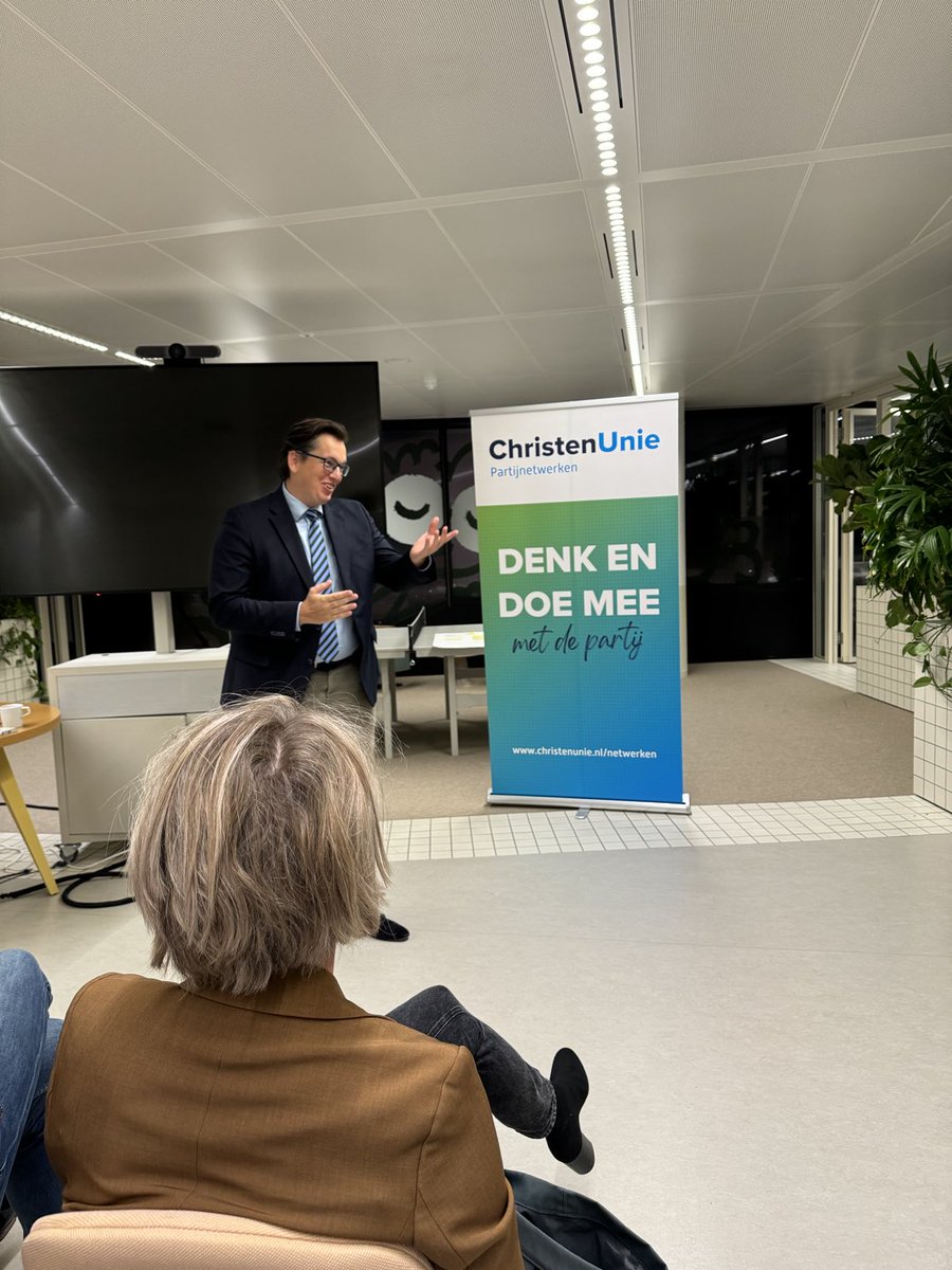 Meedenken en meepraten met het christenunie netwerk wonen. Altijd goed om rechtstreeks met beleidsmakers te spreken