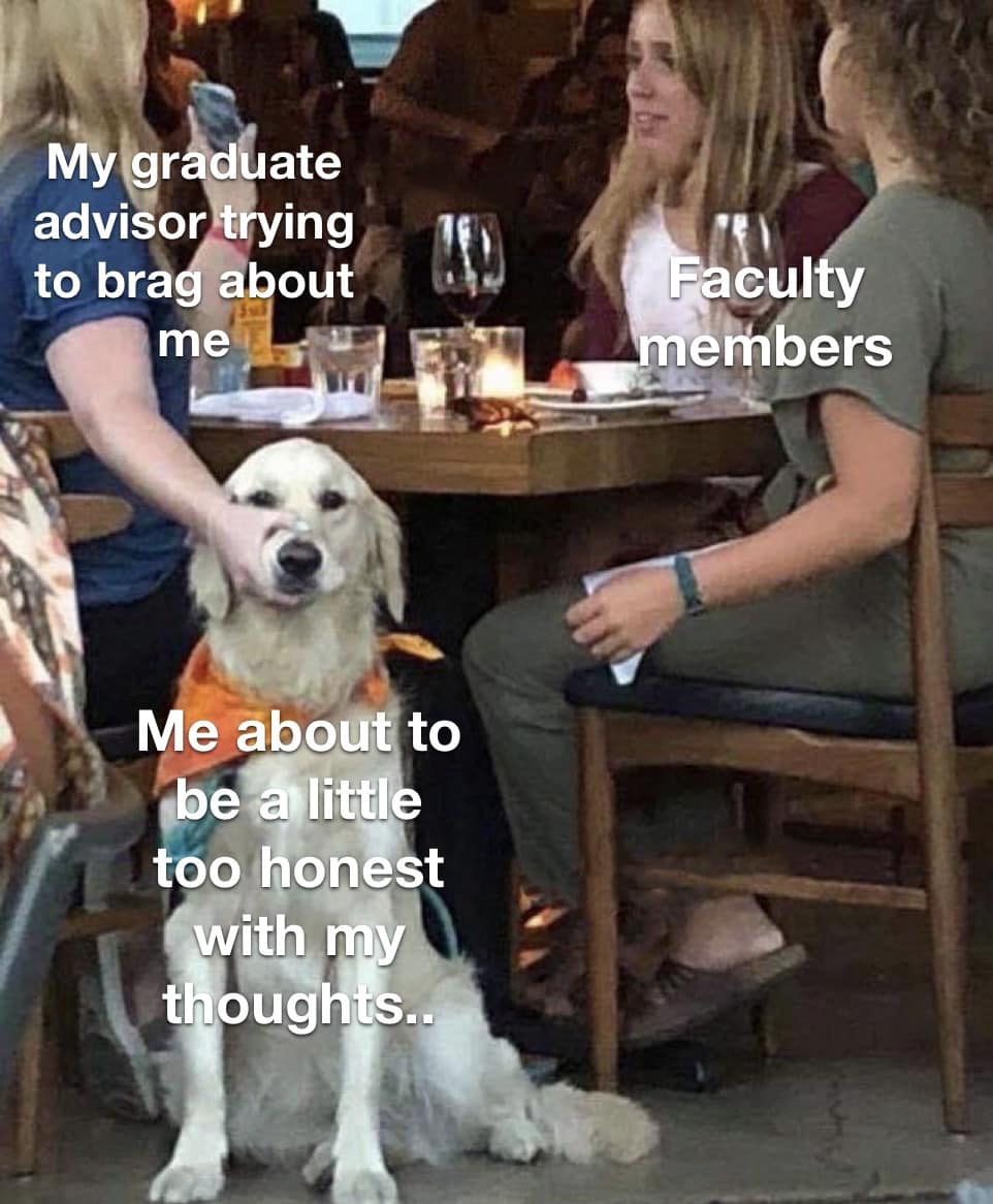 It's a bit late tonight, but Monday isn't over yet!

A meme for your thoughts!

This week, we will continue working on setting up the CORRIDORS website and updating the Demos one on the AAU domain!