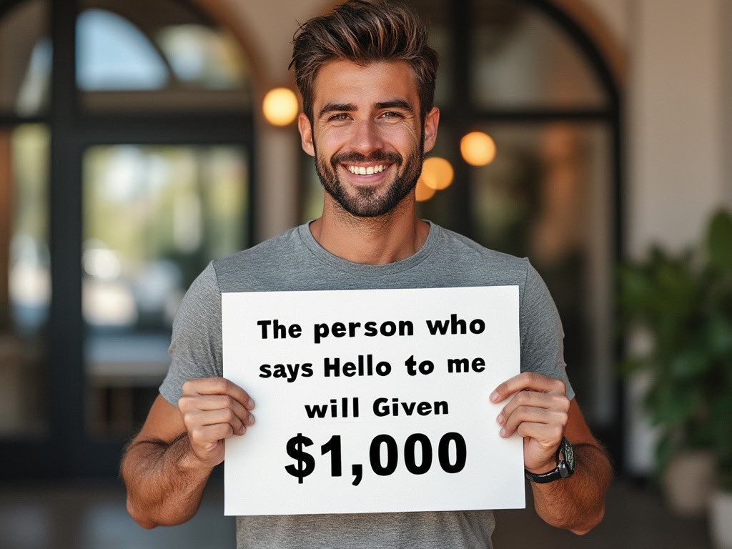 The person who says (Hello) to me will be given $1,000. 🙌

#CryptoGiveaway #Airdrop #Bullrun