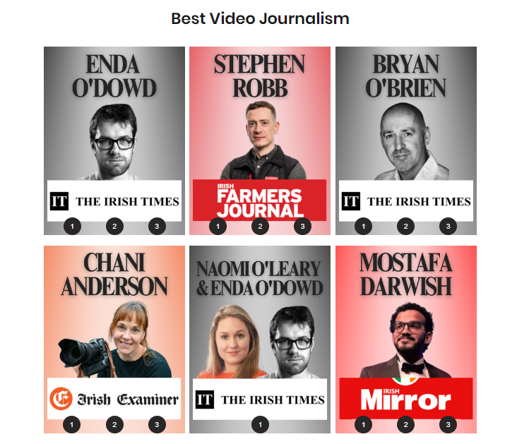 الحمدلله رب العالمين, في القايمة القصيرة لأفضل صحافة فيديو فى ايرلندا 2023-2024
irishjournalismawards.ie/shortlist-2024
Shortlisted for <a href="/newsbrandsirl/">NewsBrands Ireland</a>  in the Best Video Journalism category.
