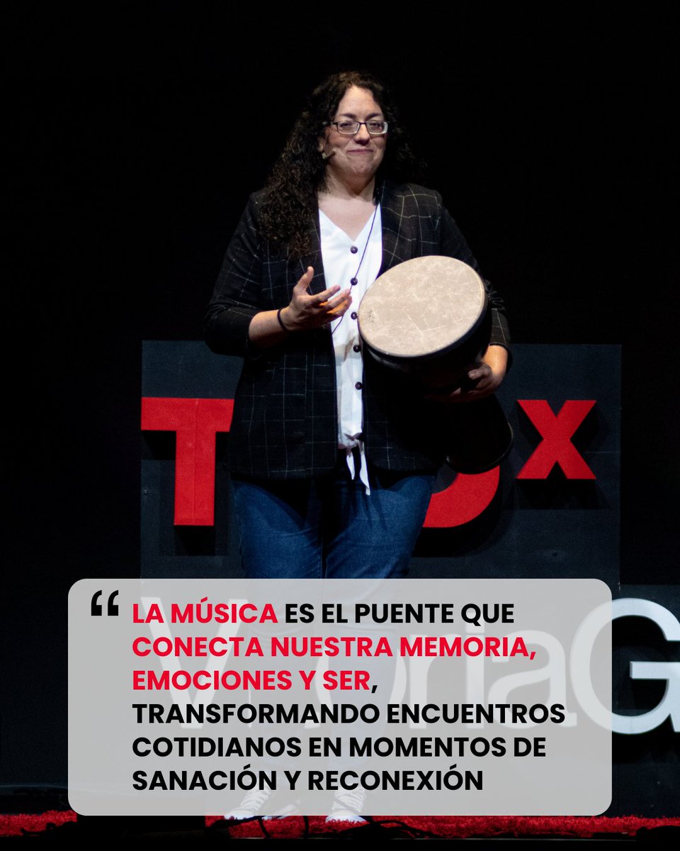 ¿Tienes una canción favorita? Una que te guste especialmente, a la que siempre vuelves.

El poder de la música puede romper muros de silencio. 

Sheila Pereiro lo demostró en esta charla armada con su tambor y unas melodías.

La charla 👉: bit.ly/TEDxVG-Sheila-…

#TEDxVG