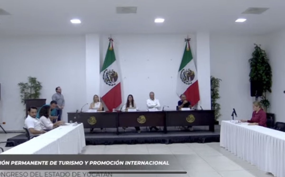 #ActividadLegislativa 🛎️ | Comisión de Turismo y Promoción Internacional. 

Síguela a través de YouTube: Canal Legislativo Yucatán.