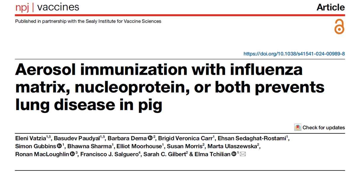 Mucosal Immunology Pirbright tweet media