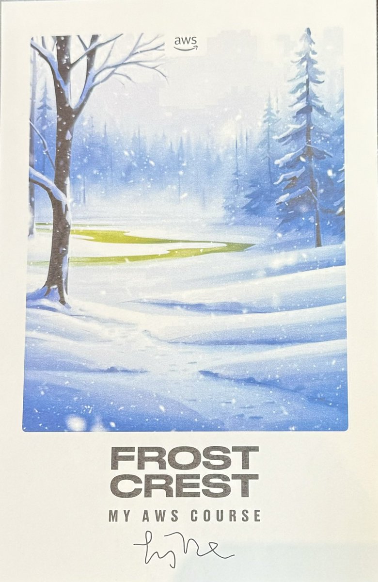 lizkmiller's tweet image. Stopped by the @awscloud booth at #adobeMAX to play with #SageMaker and make my very own golf course, Frost Crest