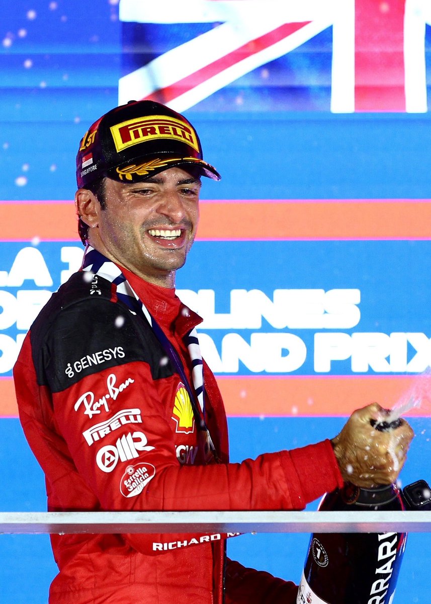 redsainz's tweet photo. anyway, i really need to see this kind of joy on his face again https://t.co/NXiWiGLBwY
